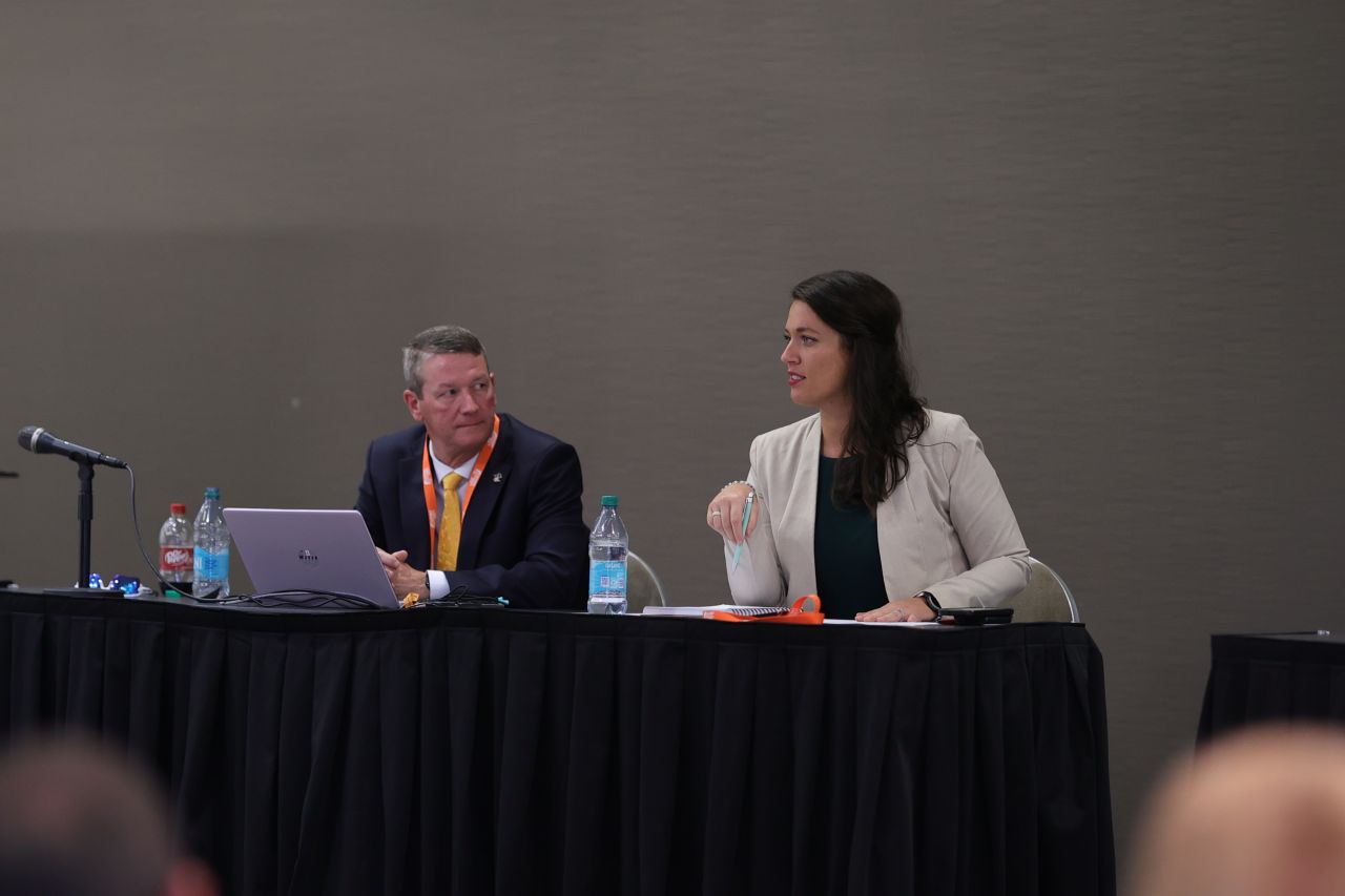 Chris Chism on an AI panel